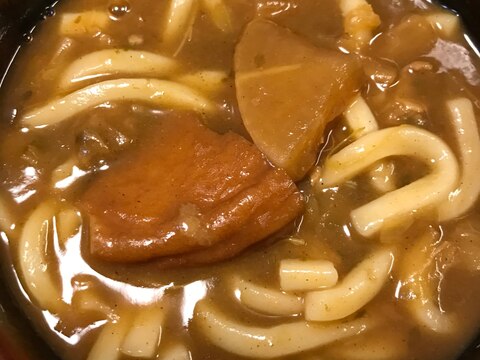 カレーのリメイク☆カレーうどん